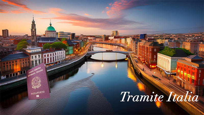 Apply for an Italian passport in Dublin Ireland